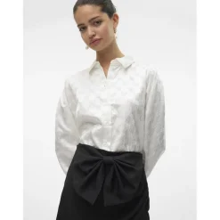 VERO MODA dame skjorte VMVIGA - Snow white