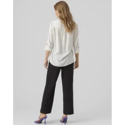 Vero Moda dame skjorte VMBUMPY - Snow white