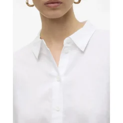 VERO MODA dame skjorte VMLINN - Snow white