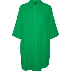 Vero Moda dame skjortekjole VmNatali - Bright Green