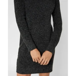 Vero moda dame strik kjole VMDOFFY - Black