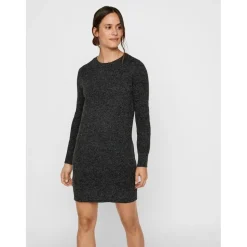 Vero moda dame strik kjole VMDOFFY - Black