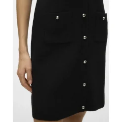 Vero Moda dame strik kjole VMJOHANNA - Black
