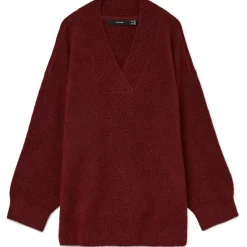 Vero moda dame strik trøje VMBANG - Syrah