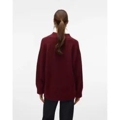 Vero moda dame strik trøje VMBANG - Syrah