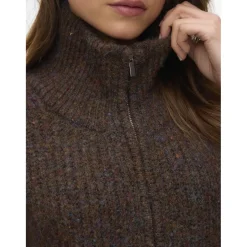 Vero moda dame strik vest VMSALTY - Chocolate Torte