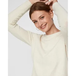 Vero Moda dame strik VMDOFFY - Birch Melange
