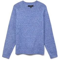 Vero Moda dame strik VMDOFFY - Surf the web detail: Melange