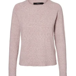 Vero Moda dame strik VMDOFFY - Woodrose Melange