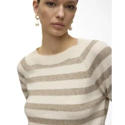 Vero Moda dame strik VMDOFFY - Birch W. SEPIA TINT