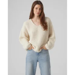 VERO MODA dame strik VMERIN - Birch