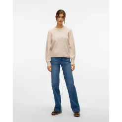 Vero moda dame strik VMFRANCESCA - Birch Melange