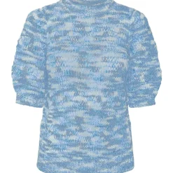 VERO MODA dame strik VMMADDI - Mazarine Blue W. DUTCH CANCAL AND CLEARWATER