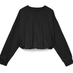 VERO MODA DAME SWEATSHIRT VMVIANA - Black