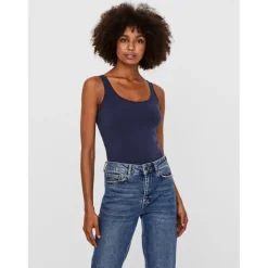 Vero Moda dame tanktop VMMAXI - Black Iris