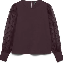 Vero Moda dame top VMALVA - Winetasting