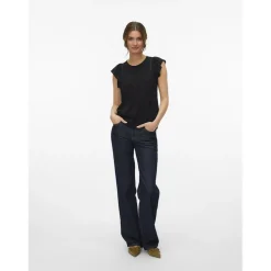 VERO MODA dame top VMBELLA - Black
