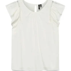 VERO MODA dame top VMBELLA - Snow white