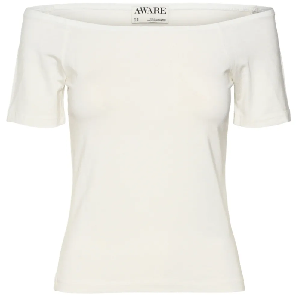 VERO MODA dame top VMFIONA - Snow white
