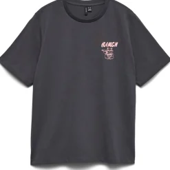 VERO MODA Dame Top VMLilje - Asphalt Ramen