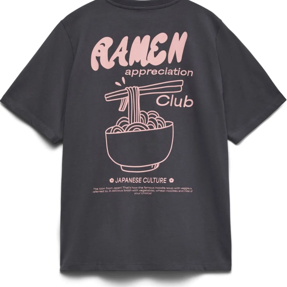 VERO MODA Dame Top VMLilje - Asphalt Ramen