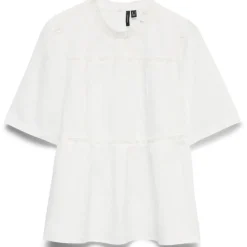 VERO MODA DAME TOP VMNEWISOLDE - Snow white