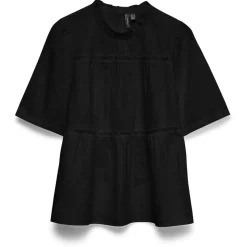 VERO MODA DAME TOP VMNEWISOLDE - Black