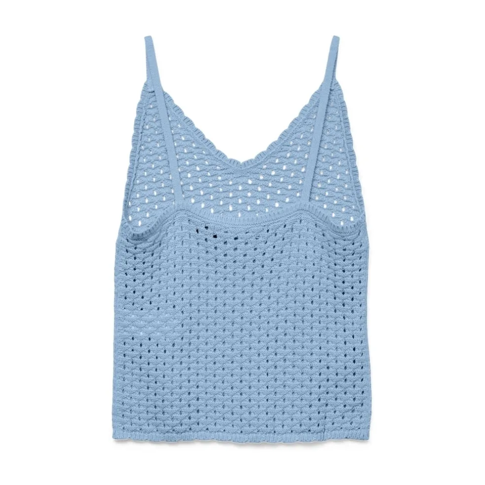 Vero Moda dame top VMREGINA - Airy Blue