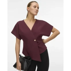 VERO MODA Dame Top VMSONJA - Port Royale