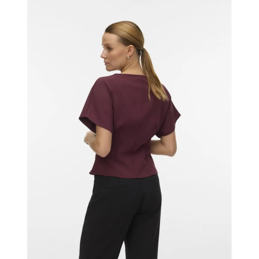 VERO MODA Dame Top VMSONJA - Port Royale