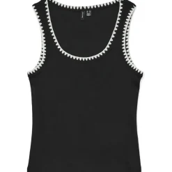 VERO MODA dame top VMVIOLA - Black