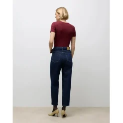 VERO MODA DAME T-SHIRT AWIRWINA - Zinfandel