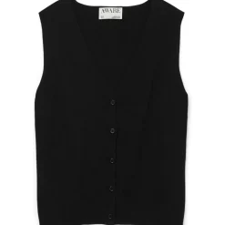 VERO MODA DAME VEST AWSIMONE - Black