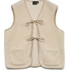 Vero Moda dame vest VMCLEO - Oatmeal