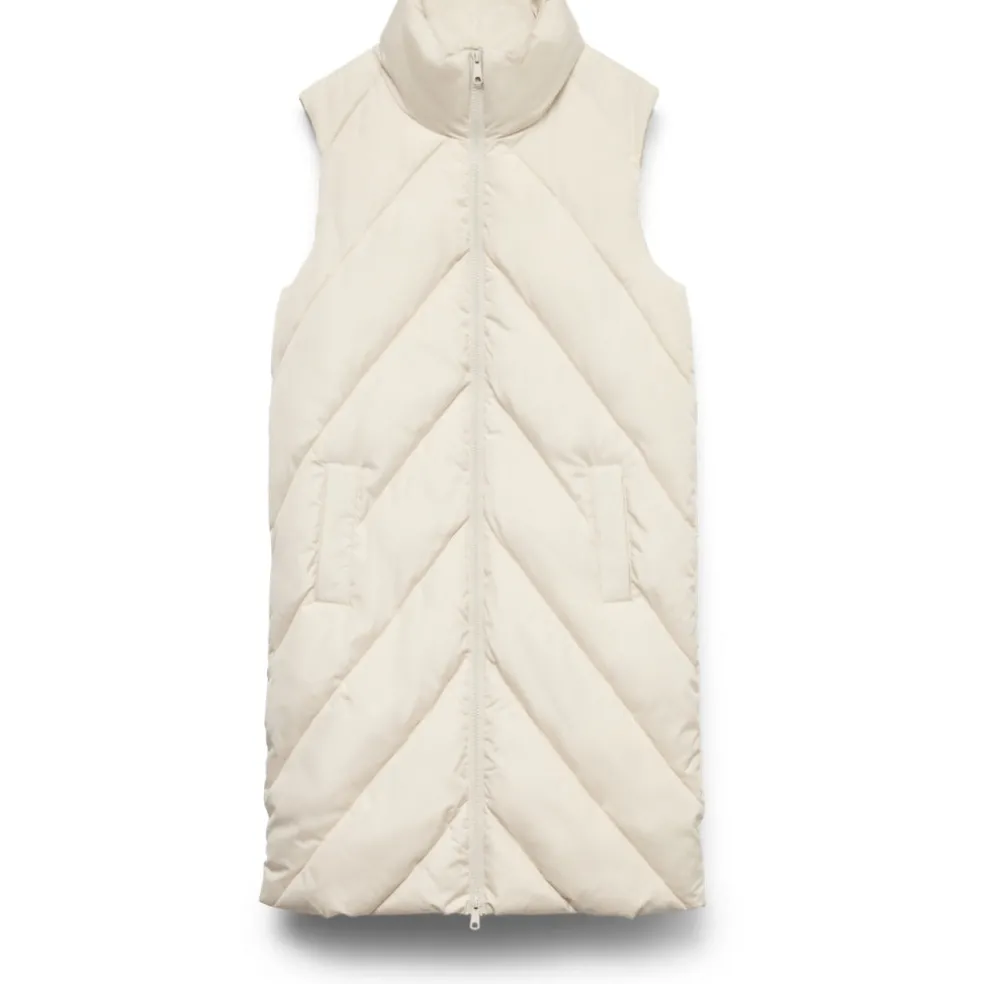 Vero Moda dame vest VMMILLAS - Oatmeal