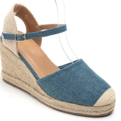 Vicca Dame plateau sandal 5982 - Navy