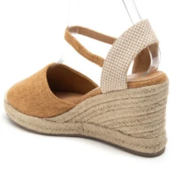 Vicca Dame plateau sandal 5982 - Camel