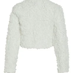 VILA dame bluse VIFLORELLA - Cloud Dancer