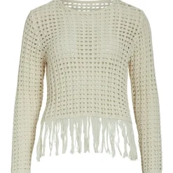 VILA dame bluse VIMABEL - Birch