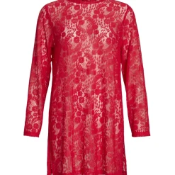 VILA dame bluse VISELLY - Poppy Red