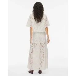 VILA DAME BUKSER VIHYLDE - Cloud Dancer