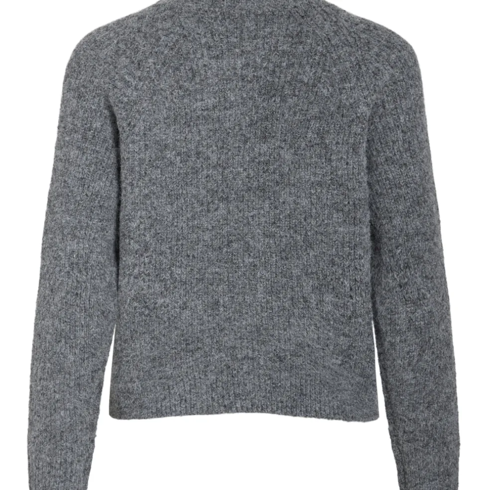 VILA Dame Cardigan VICHEENA - Medium grey melange