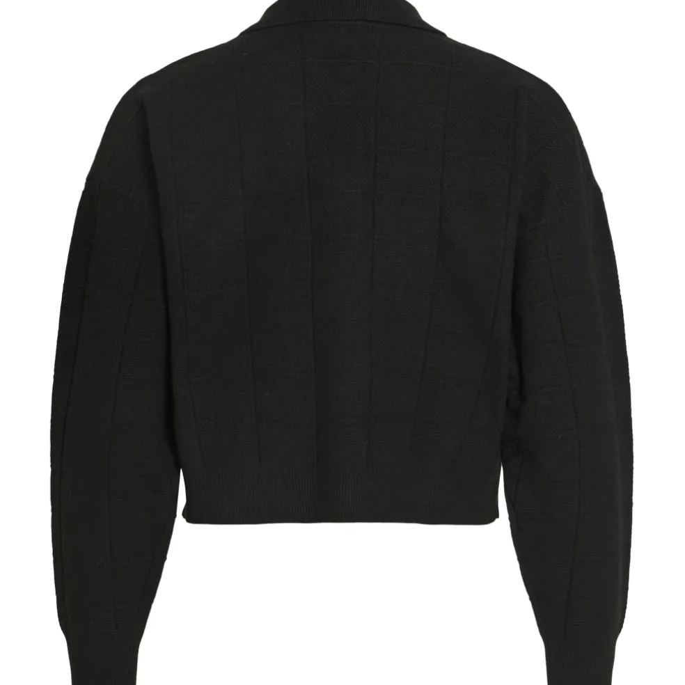 VILA dame cardigan VIJULISA - Black Beauty