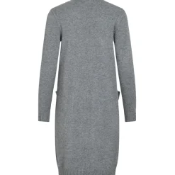 VILA dame cardigan VIRIL - Medium grey melange