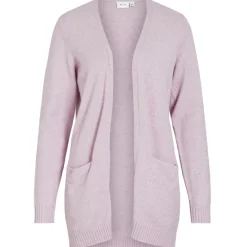VILA dame cardigan VIRIL - Winsome Orchid MELANGE