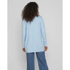 VILA dame cardigan VIRIL - Kentucky Blue MELANGE