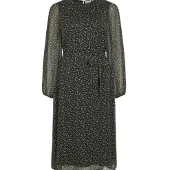 VILA dame kjole VIFALIA - Black Beauty Ika