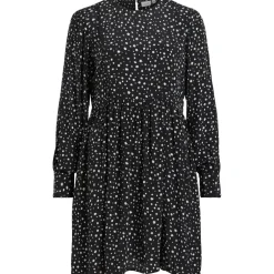 Vila dame kjole VIJONNA - Black