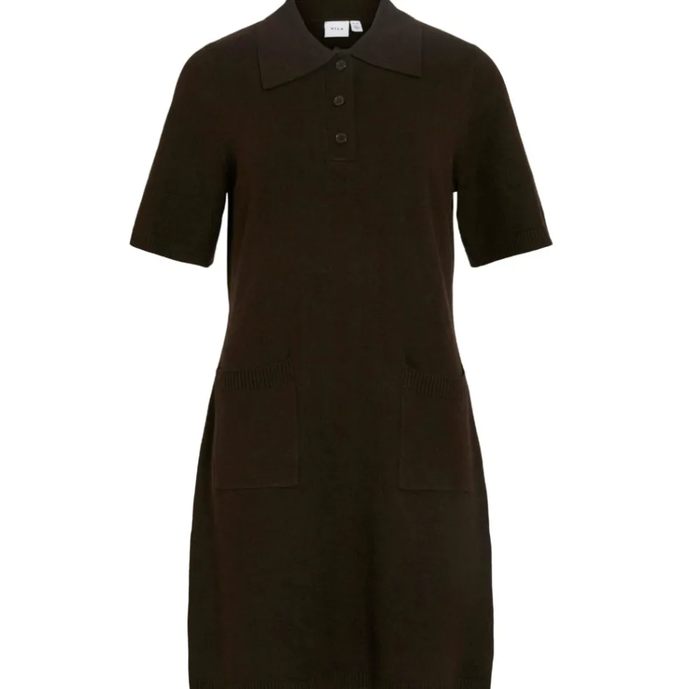 Vila dame kjole VILINA - Coffee Bean