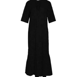 VILA dame kjole VINALINA - Black